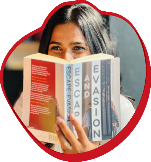 Author reviewing a published book with Aussie Publishing House